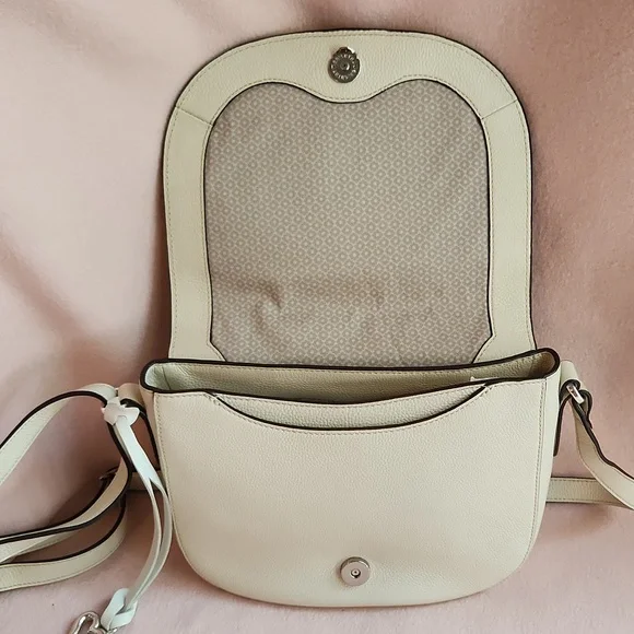 Brighton Trina White Leather Bag - Picture 7 of 12